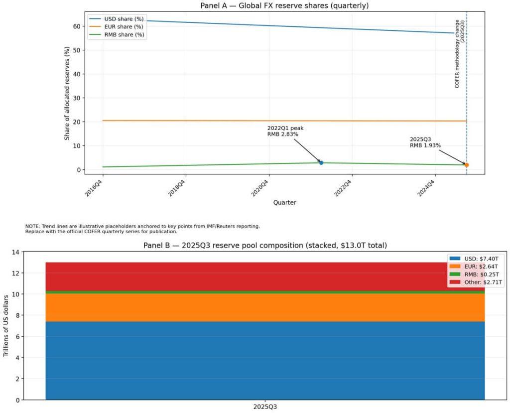 China targets global reserve currency status but capital controls push traders toward USDT and Bitcoin
