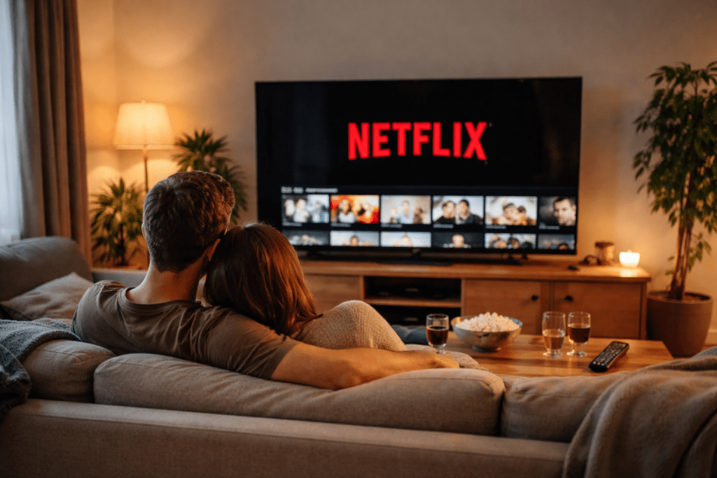 Why is Netflix stock rising 5% on Friday? 