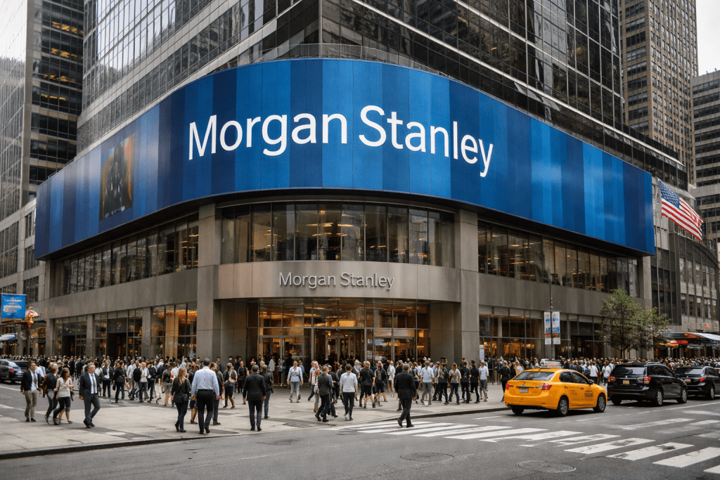 Morgan Stanley earnings: record profits warrants buying at current levels