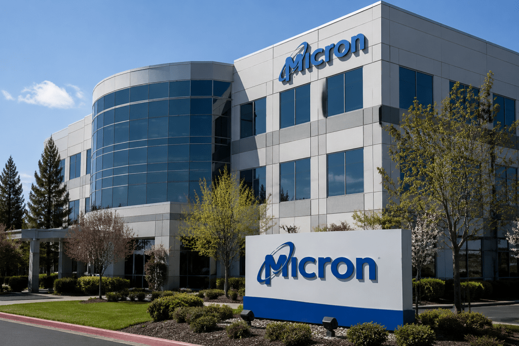 Why is Micron stock surging 4% today