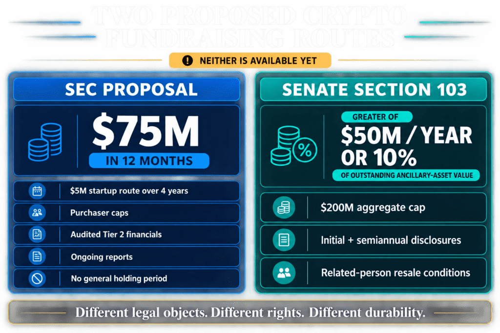 Why the SEC’s $75 million crypto path is not the same deal Congress is offering