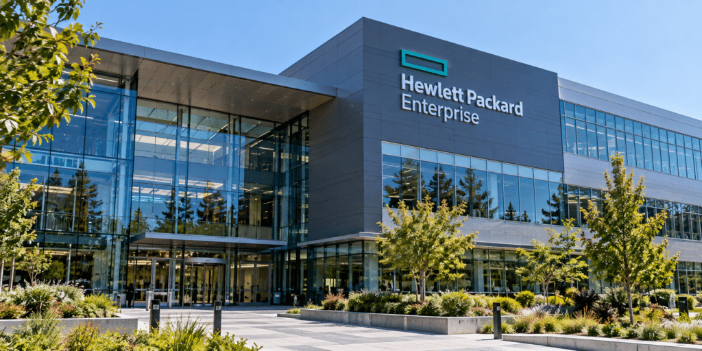 Why is HPE stock gaining today?