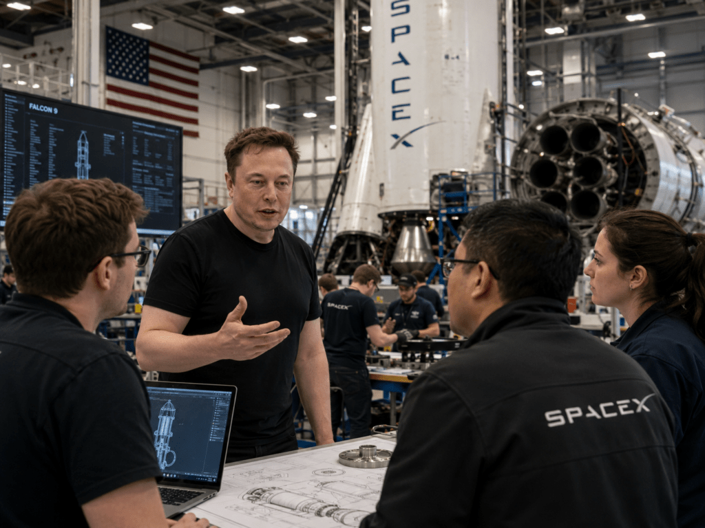 Why SpaceX stock is slipping around 4% today