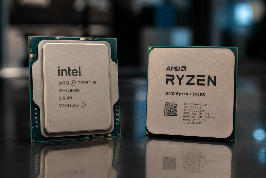 Why are Intel and AMD stocks rising on Wednesday?