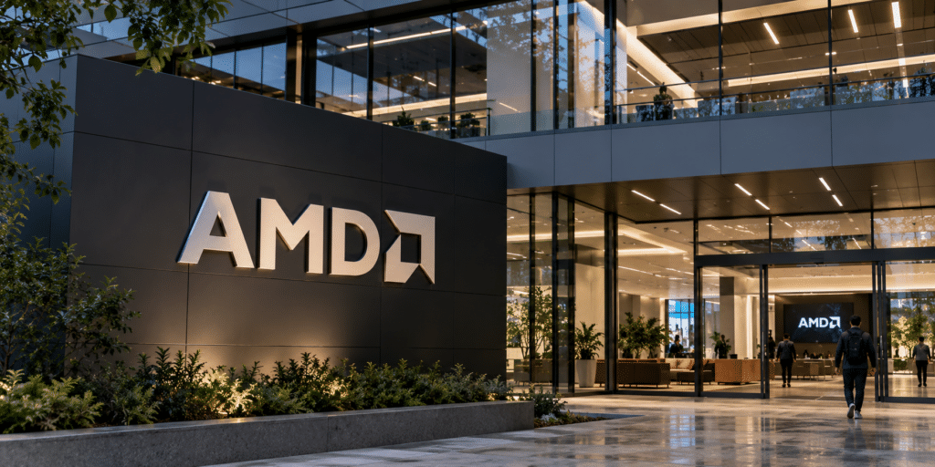 Why is AMD stock gaining 4% today?