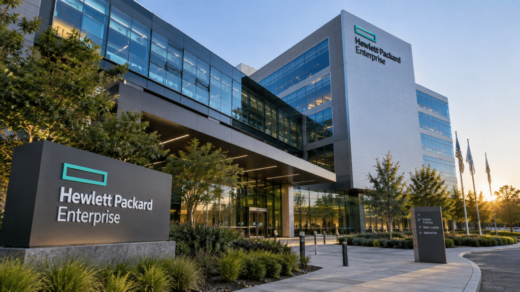 Why HPE stock hit a record high today?