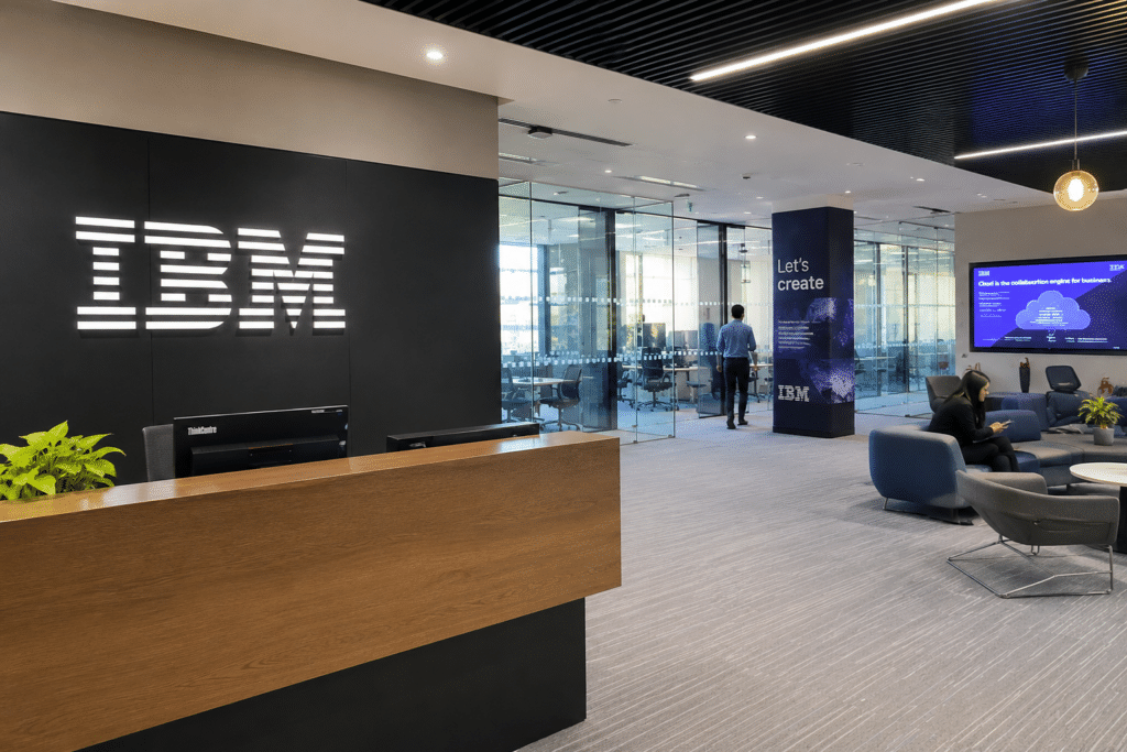 IBM stock gains and it has Accenture to thank for