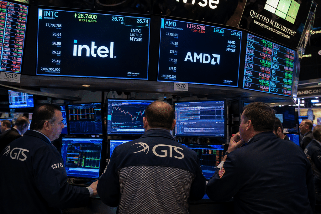Why are AMD, Intel stocks gaining today?